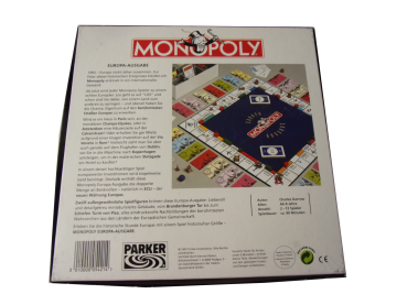 Monopoly EUROPA-AUSGABE gebraucht
