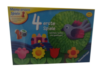4 erste Spiele NEUWARE