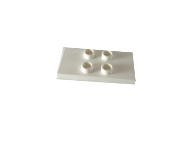 LEGO® DUPLO® 6413 2 x 4 Platte 4 Noppen gelb gebraucht