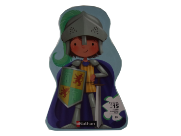 15 Teile Puzzle Ritter Victor gebraucht