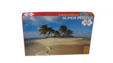 500 Teile Puzzle Südseeinsel gebraucht