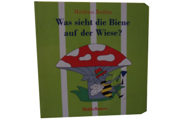 Was sieht die Biene auf der Wiese? Pappbuch für Kleinkinder gebraucht