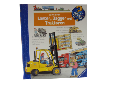 Wieso?Weshalb?Warum?  Ab 4 Jahre Band 38 "Alles über Laster, Bagger und Traktoren"  gebraucht