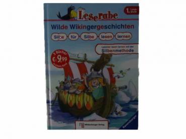 LESERABE - Wilde Wikingergeschichten Silbe für Silbe lesen lernen gebraucht