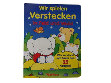 Bonni: Wir spielen VERSTECKEN in Feld und Wald- Pappbuch mit Klappen  gebraucht