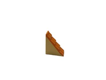 LEGO® DUPLO® orange 50° 2 x 4 hell gelb / orange gebraucht