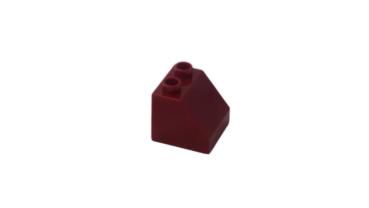 LEGO® DUPLO® Dachstein 2 x 2 spitz bordeaux gebraucht