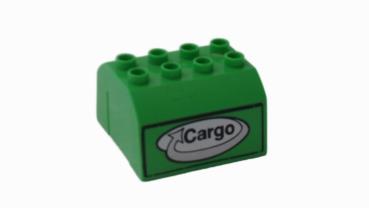 LEGO® DUPLO® Cargo Oberteil grün gebraucht