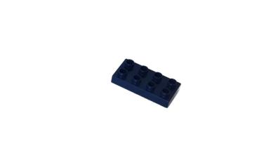 LEGO® DUPLO® 40666 2 x 4 Platte dunkelblau gebraucht