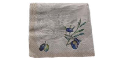Serviette 33 x 33 cm Uliva 2 Motive