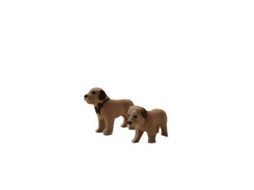 Playmobil ® Hunde beige gebraucht