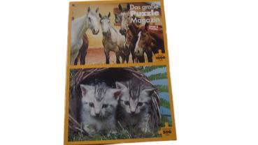 Das große Puzzle Magazin Inhalt 4 Puzzle gebraucht