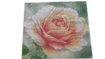 Serviette 33 x 33 cm Rosen 2 Motive