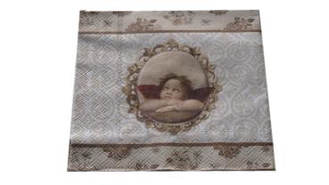 Serviette 33 x 33 cm Putto 2 Motive