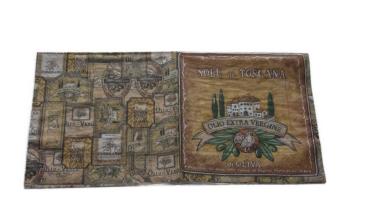 Serviette 33 x 33 cm Sole di Toscana 2 Motive
