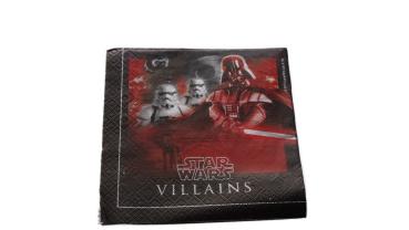 Serviette 33 x 33 cm StarWars Heroes 2 Motive