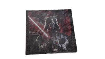 Serviette 33 x 33 cm StarWars Vader 2 Motive