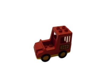 LEGO® DUPLO® Zootransporter rot ohne Figur gebraucht