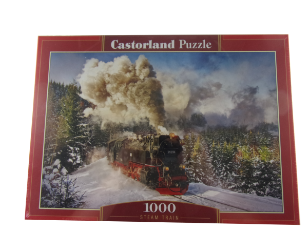 1000 Teile Puzzle  STEAM TRAIN (HSB) Neuware
