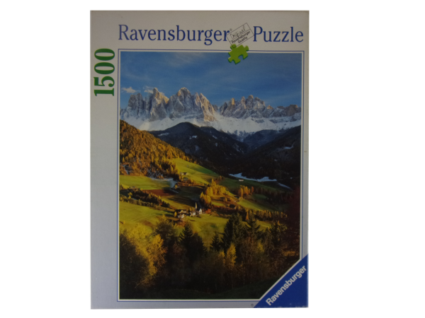 1500 Teile Puzzle Villnößtal gebraucht