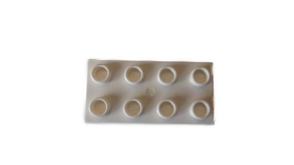 LEGO® DUPLO® 40666 2 x 4 Platte weiß gebraucht