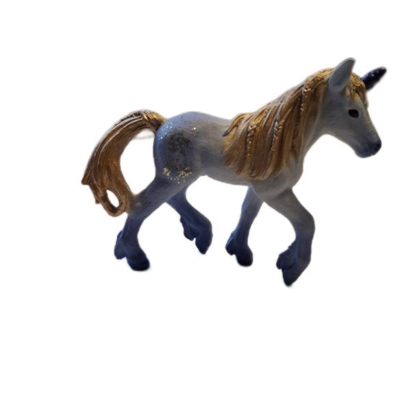 Schleich ® Einhorn Fohlen blau gebraucht