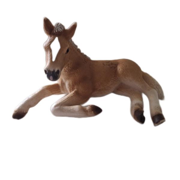 Schleich ® 13292 Haflinger Fohlen liegend gebraucht