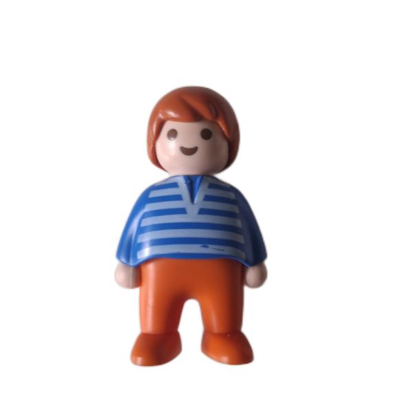 Playmobil 123 ® Kind Junge blaues Oberteil gebraucht