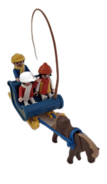 Playmobil ® 3391 Ponyschlitten mit Kinder gebraucht