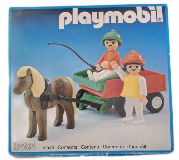 Playmobil ® 3583-A Ponywagen gebraucht