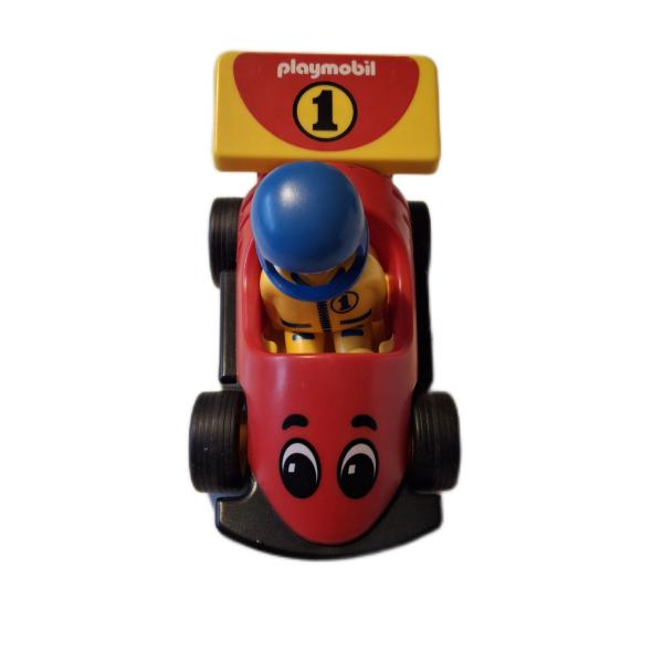 Playmobil ® 1 - 2 - 3 6718 Rennwagen gebraucht