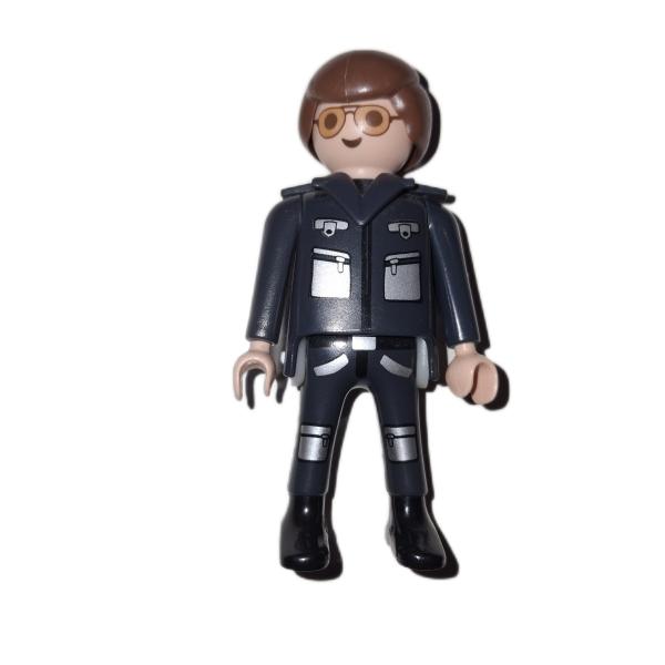 Playmobil ® Mann Agent brünett gebraucht