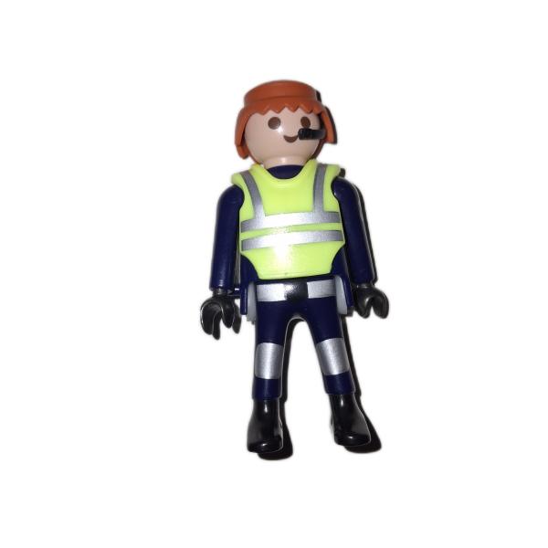 Playmobil ® Mann Polizist in Warnweste gebraucht