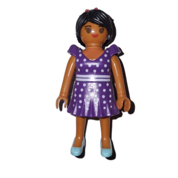 Playmobil ® Frau in lila Kleid gebraucht