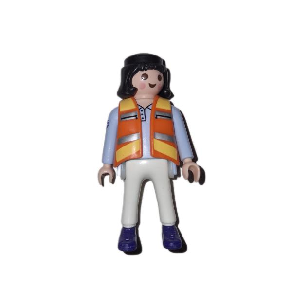 Playmobil ® Frau in Warnweste gebraucht