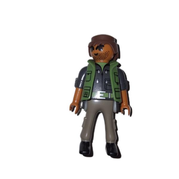 Playmobil ® 30007153 Mann Dinojäger gebraucht