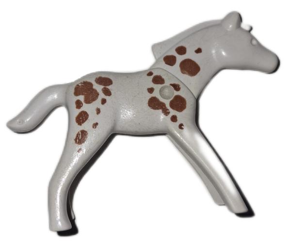 Playmobil ® 30628670 Pony weiß / braun gebraucht