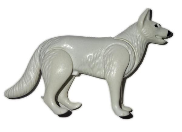 Playmobil ® Hund weiß gebraucht