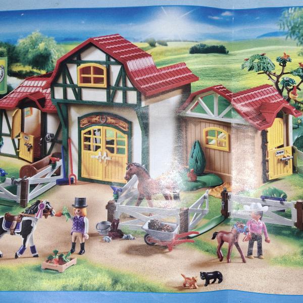 Playmobil ® 6926 Country Großer Reiterhof gebraucht
