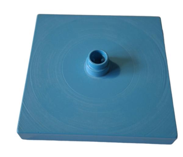 LEGO® DUPLO® 92005 Drehscheibe blau 4 x 4 Basis gebraucht