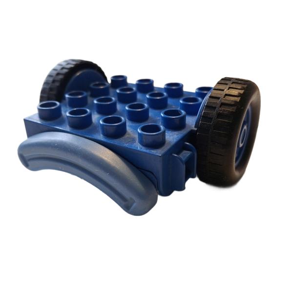 LEGO® DUPLO® 40625 Cassis Heppo Mund 4 x 4 blau gebraucht