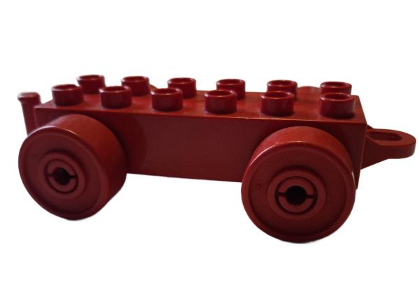 LEGO® DUPLO® 2312 Anhänger 2 x 6 rot / rot gebraucht