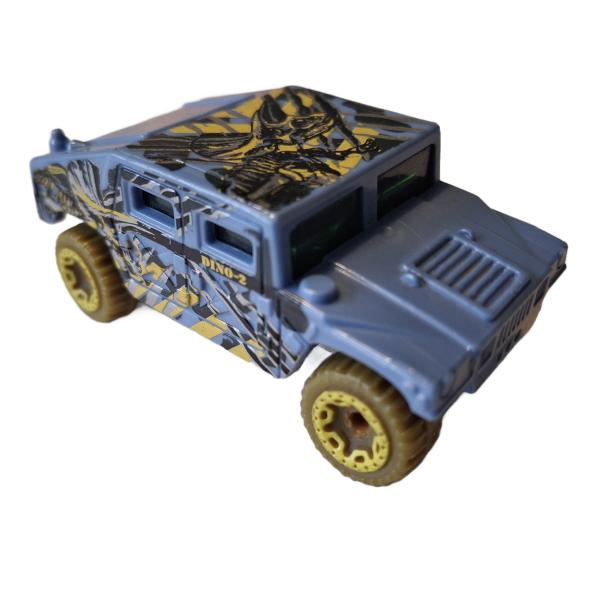 Hot Wheels ® Humvee Dino Riders blau gebraucht