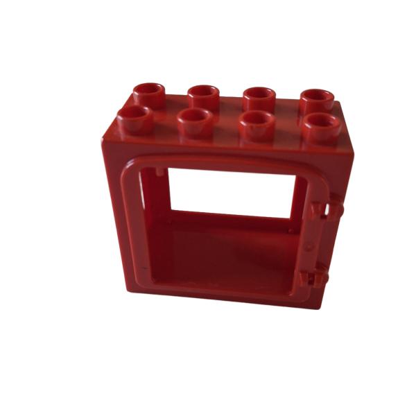 LEGO® DUPLO® 2332 2 x 4 x 3 Türrahmen rot gebraucht