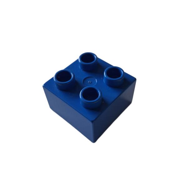 LEGO® DUPLO® 3437 2 x 2 Stein blau gebraucht