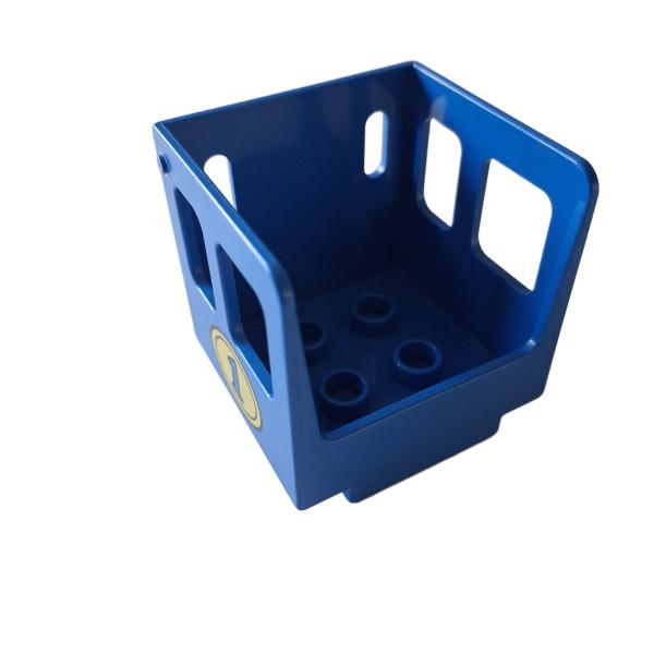 LEGO® DUPLO® 4544 Lok Kabine blau "1" gebraucht