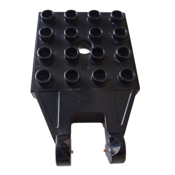 LEGO® DUPLO® 65085 4 x 4 Platte Kran schwarz gebraucht