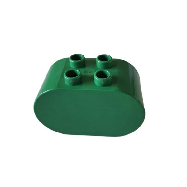 LEGO® DUPLO® 6448 2 x 4 x 2 Stein mit abgerundeten Ecken grün gebraucht