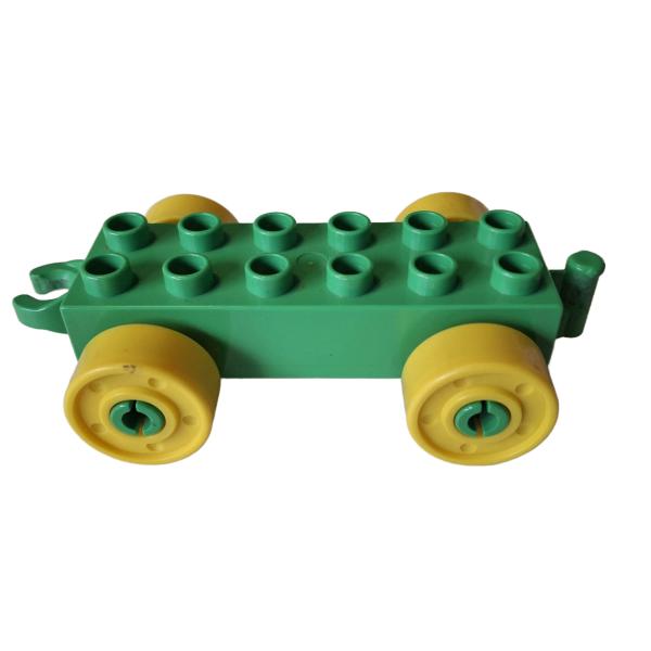 LEGO® DUPLO® 11248 Anhänger 2 x 6 grün / gelb gebraucht