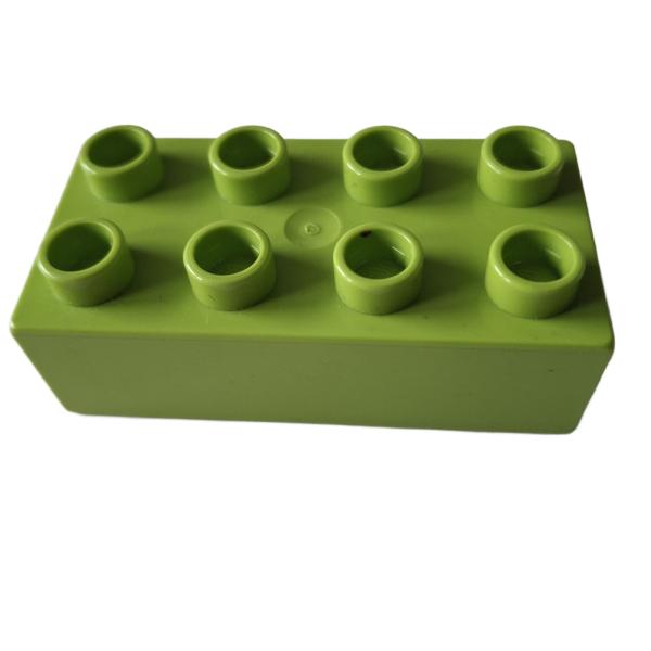 LEGO® DUPLO® 3011 2 x 4 Stein grasgrün gebraucht
